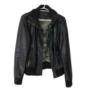 Distressed Leather Jacket